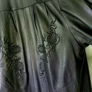 Lambskin Leather coat